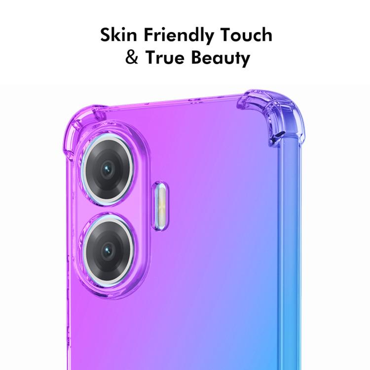 For Xiaomi Poco F7 / Redmi Turbo 4 Pro ENKAY Hat-Prince Gradient Airbag TPU Phone Case