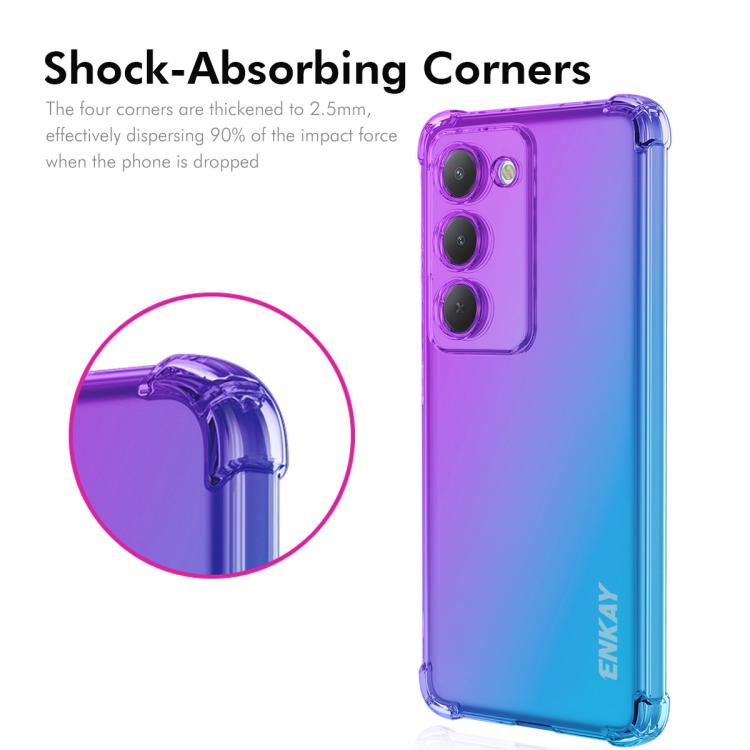 For Redmi 15 5G Global / 15 4G SEA 169.5mm ENKAY Hat-Prince Gradient Airbag TPU Phone Case