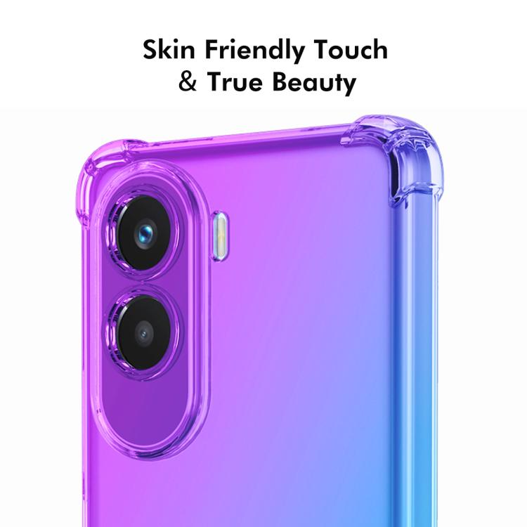 For Xiaomi Poco M7 4G 169mm ENKAY Hat-Prince Gradient Airbag TPU Phone Case