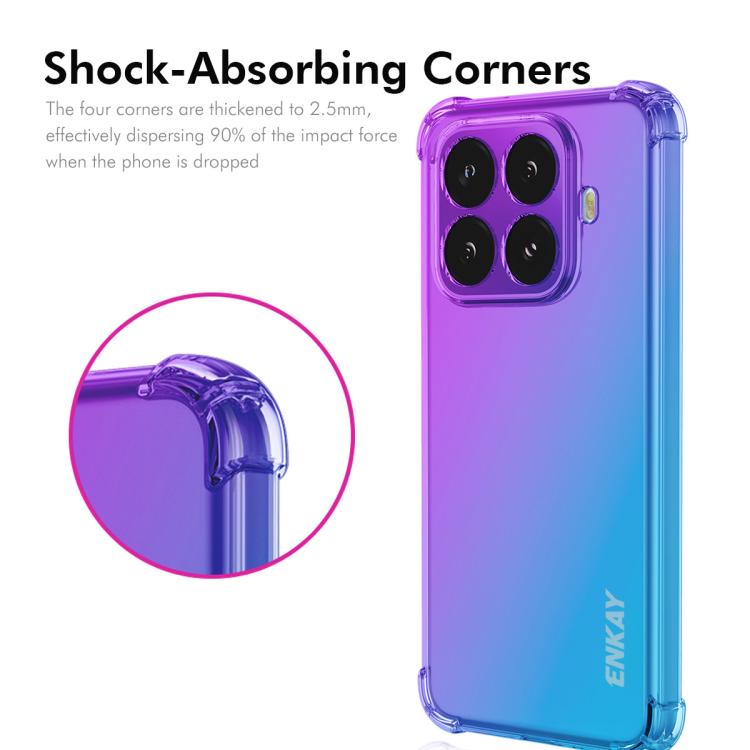 For Xiaomi 15T Pro ENKAY Hat-Prince Gradient Airbag TPU Phone Case