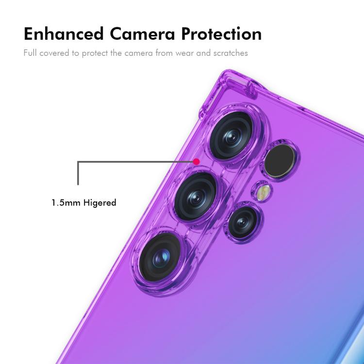 For Samsung Galaxy S24 Ultra 5G ENKAY Hat-Prince Gradient Airbag TPU Phone Case