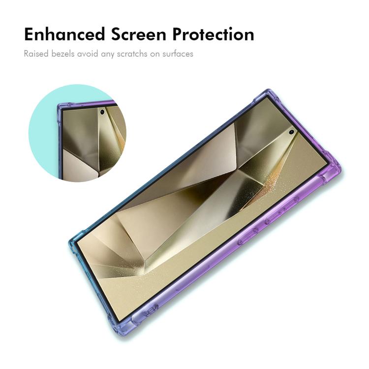 For Samsung Galaxy S25 Ultra 5G ENKAY Hat-Prince Gradient Airbag TPU Phone Case