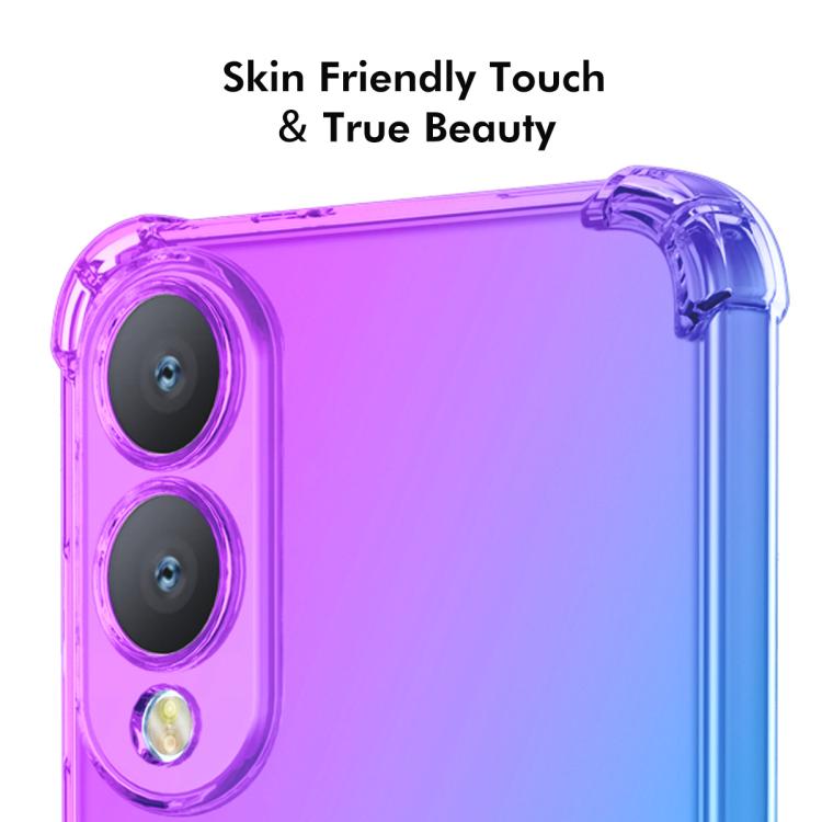 For Samsung Galaxy S25 Edge 5G ENKAY Hat-Prince Gradient Airbag TPU Phone Case