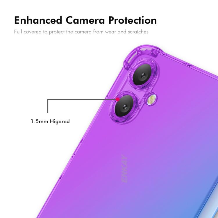 For Samsung Galaxy A07 ENKAY Hat-Prince Gradient Airbag TPU Phone Case