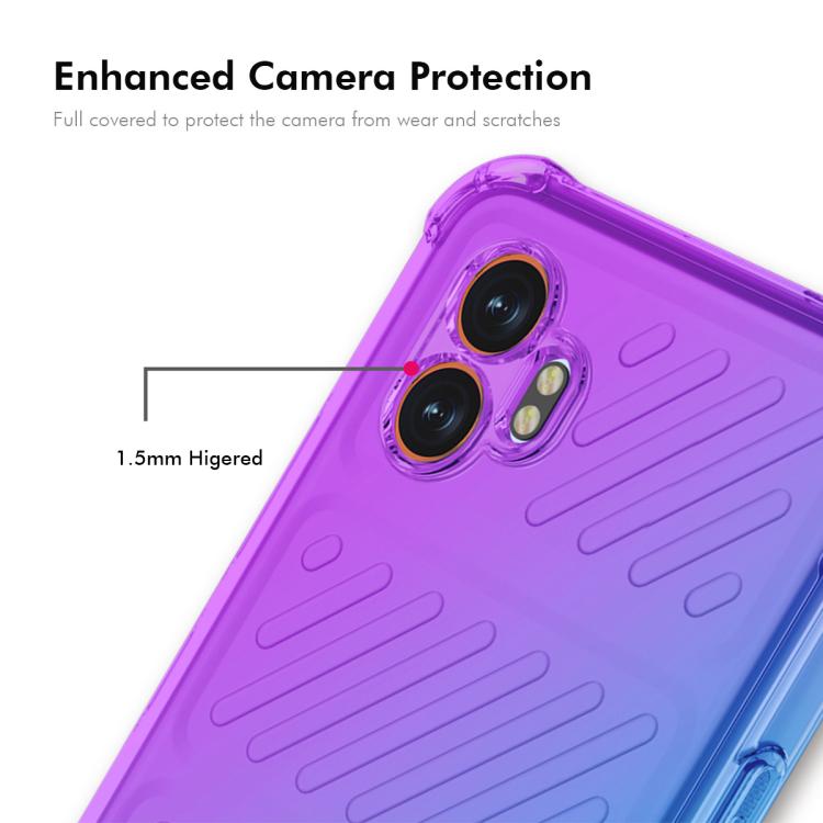 For Samsung Galaxy Xcover7 Pro ENKAY Hat-Prince Gradient Airbag TPU Phone Case