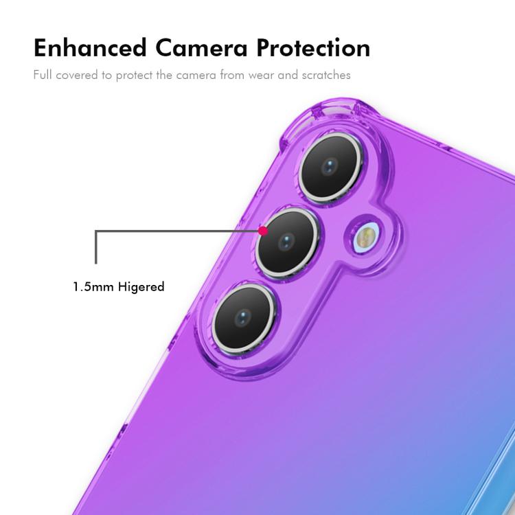 For Samsung Galaxy A57 ENKAY Hat-Prince Gradient Airbag TPU Phone Case