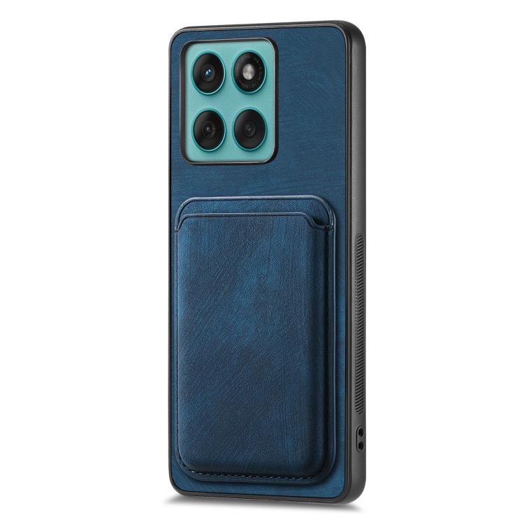 For Motorola Moto Edge 60 Fusion Retro Leather Card Bag Magnetic Phone Case