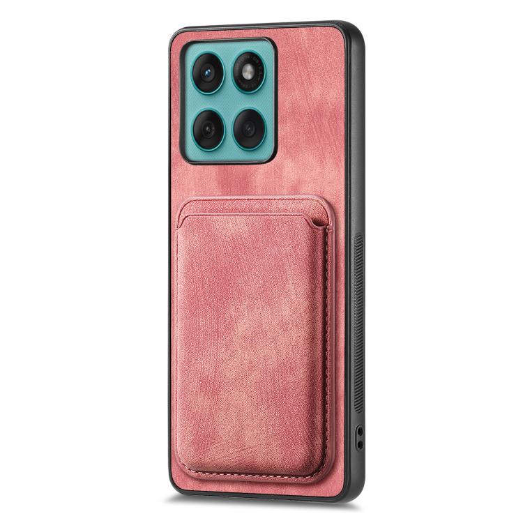For Motorola Moto Edge 60 Fusion Retro Leather Card Bag Magnetic Phone Case