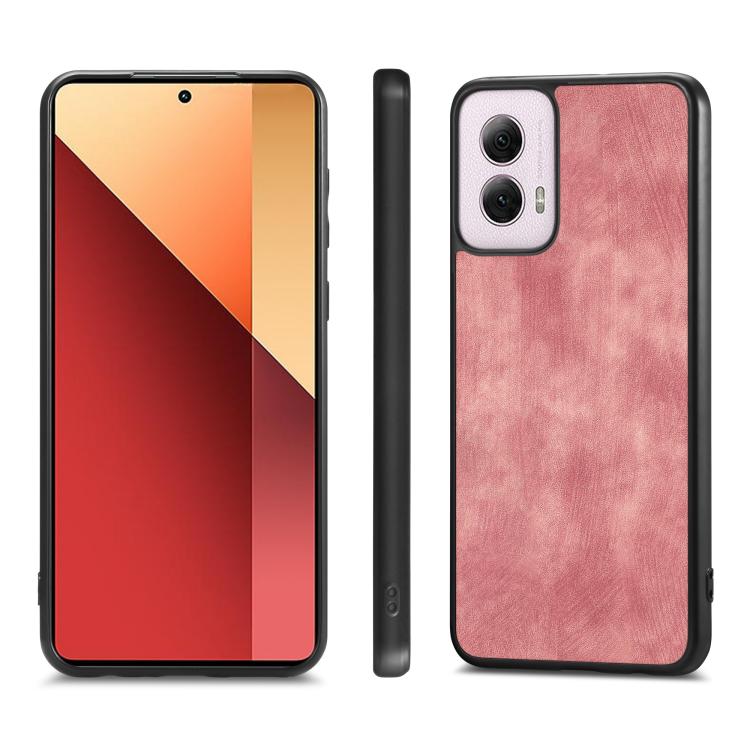 For Motorola Moto G Power 5G 2024 Vintage Leather PC Back Cover Phone Case