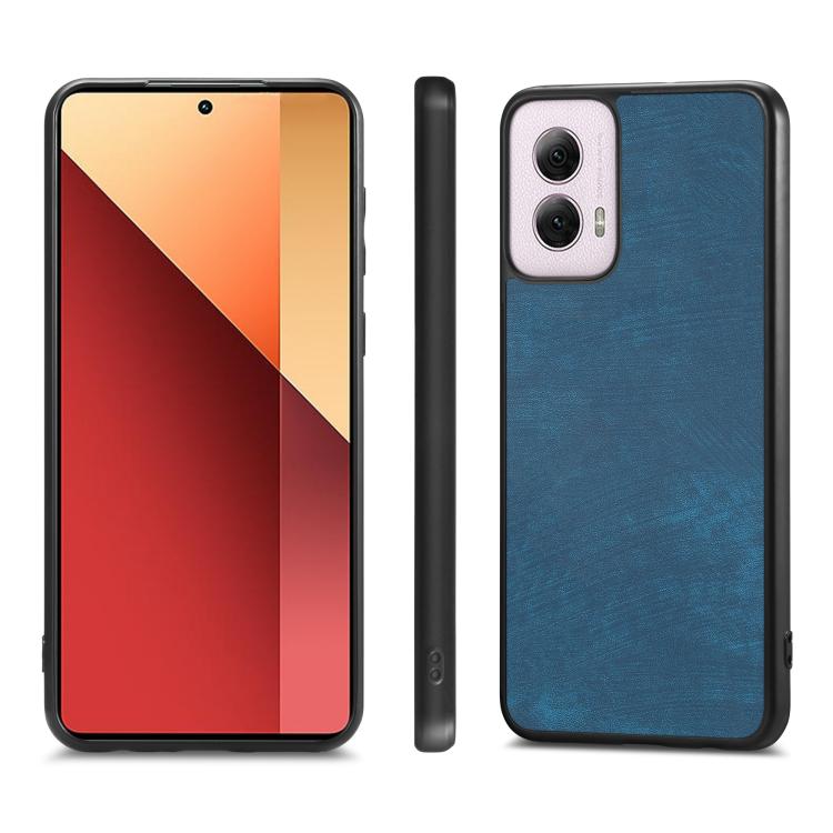 For Motorola Moto G Power 5G 2024 Vintage Leather PC Back Cover Phone Case