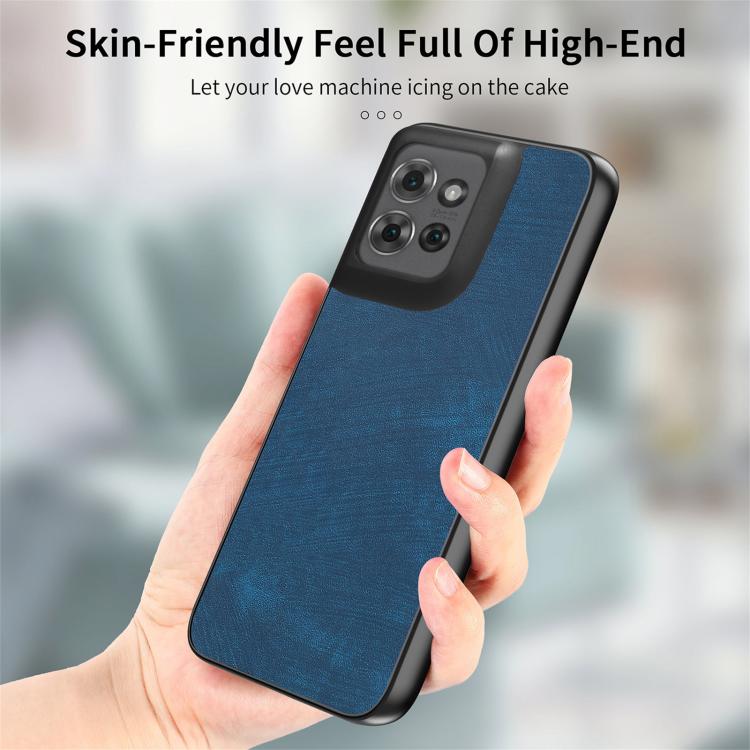 For Motorola Moto G Power 2025 5G Vintage Leather PC Back Cover Phone Case