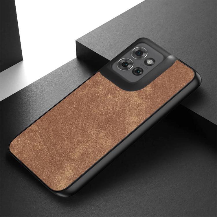 For Motorola Moto G Power 2025 5G Vintage Leather PC Back Cover Phone Case