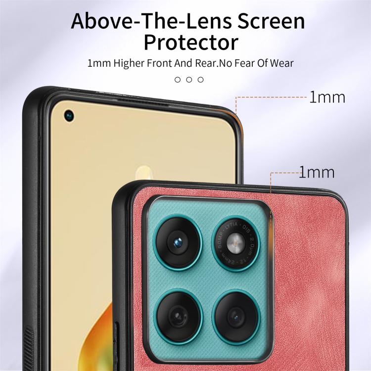 For Motorola Moto Edge 60 Fusion Retro Skin-feel Ring Card Wallet Phone Case