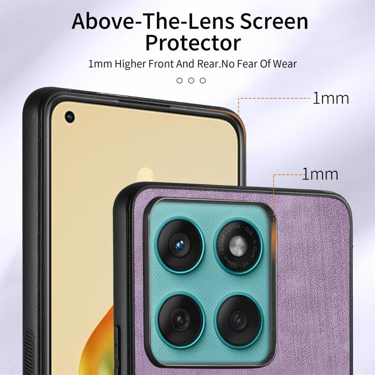 For Motorola Moto Edge 60 Fusion Retro Skin-feel Ring Card Wallet Phone Case