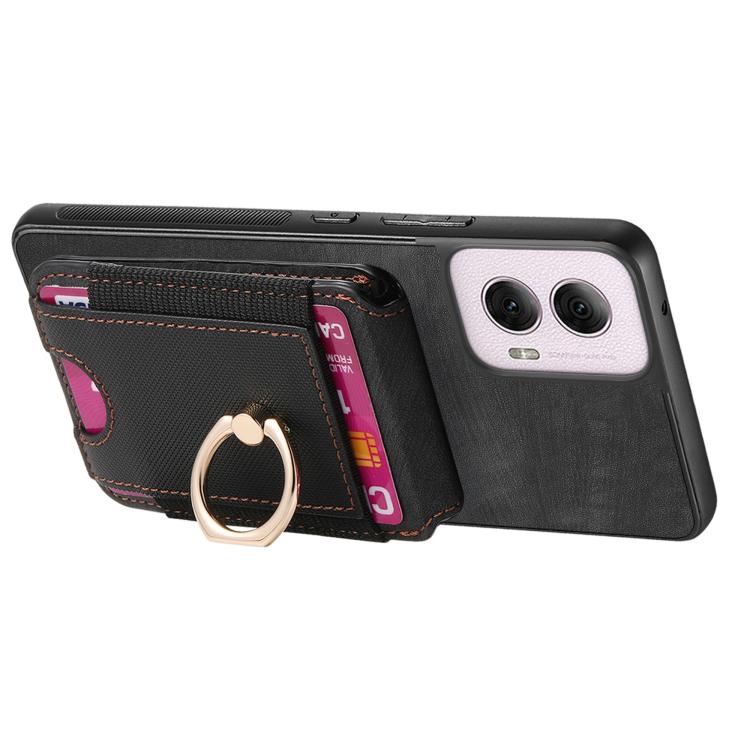 For Motorola Moto G Power 5G 2024 Retro Splitable Magnetic Stand Card Bag Leather Phone Case