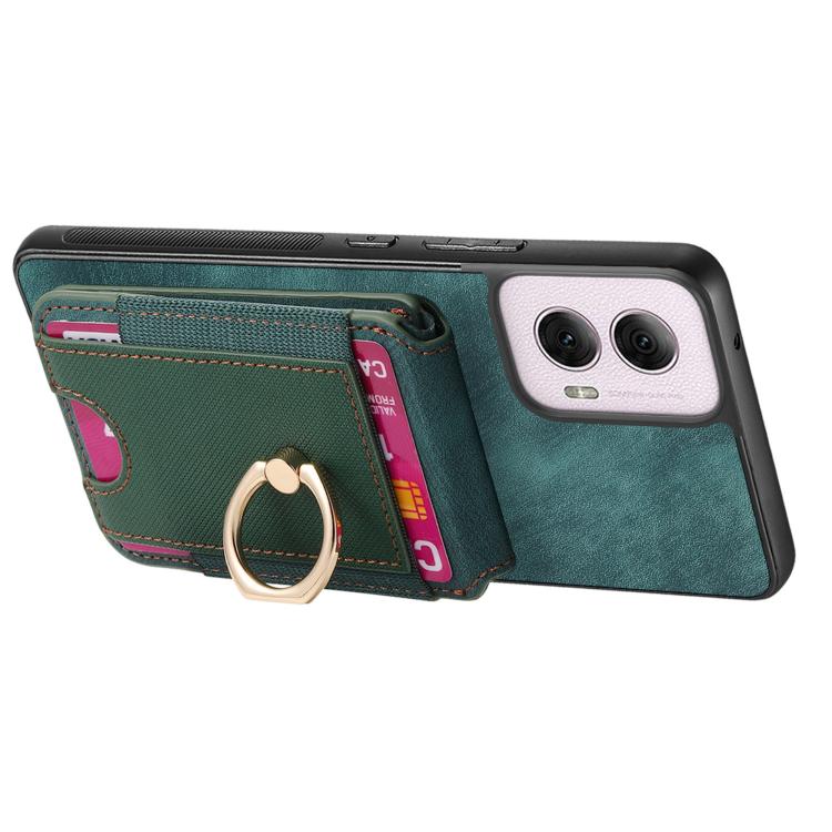 For Motorola Moto G Power 5G 2024 Retro Splitable Magnetic Stand Card Bag Leather Phone Case