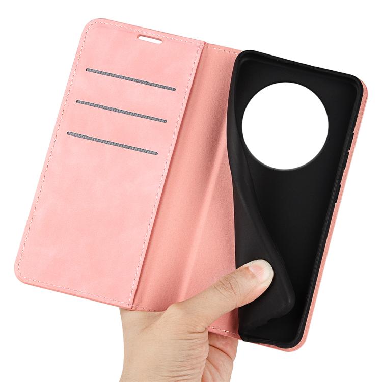 For Honor X9c Retro-skin Magnetic Suction Leather Phone Case