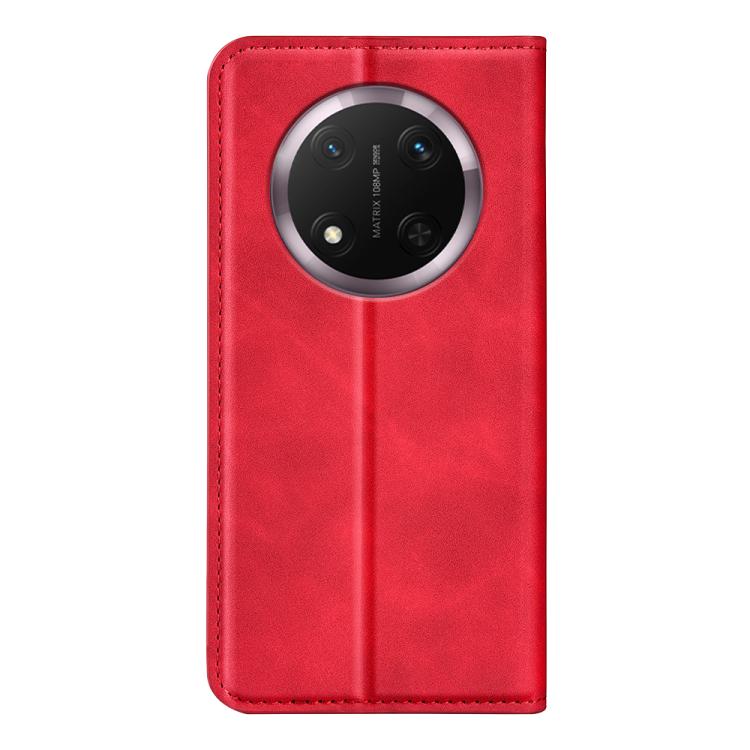 For Honor X9c Retro-skin Magnetic Suction Leather Phone Case