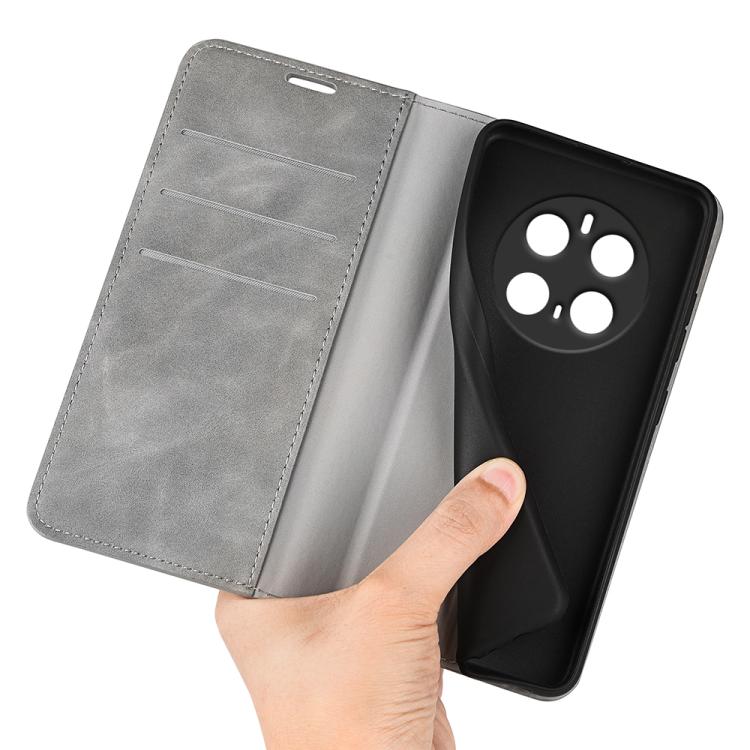 For Honor Magic7 Pro Retro-skin Magnetic Suction Leather Phone Case