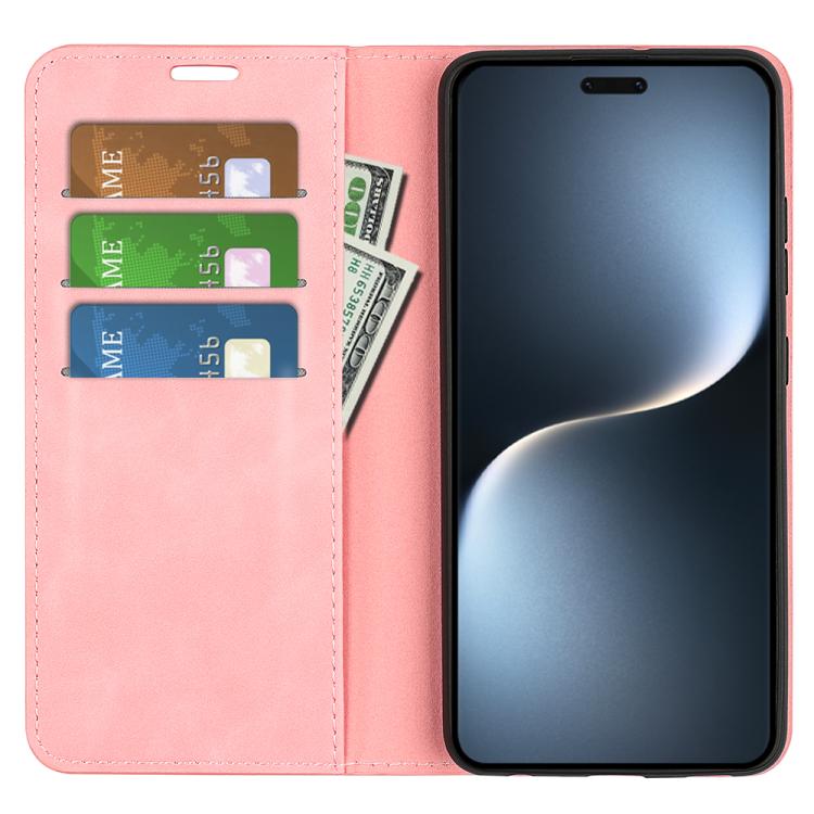 For Honor Magic7 Pro Retro-skin Magnetic Suction Leather Phone Case