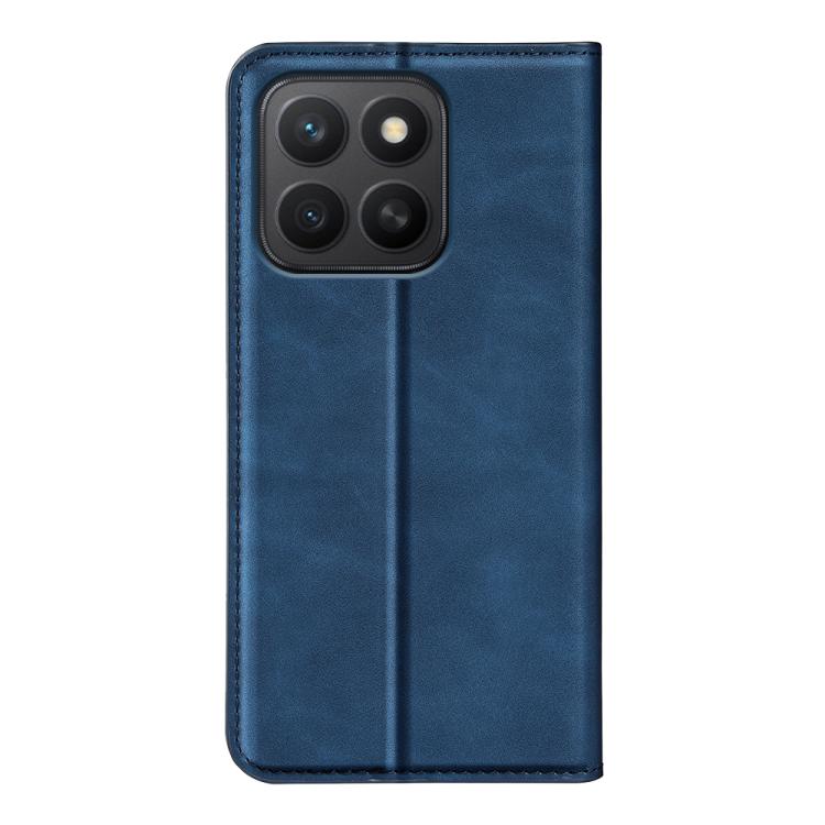 For Honor X8c Retro-skin Magnetic Suction Leather Phone Case