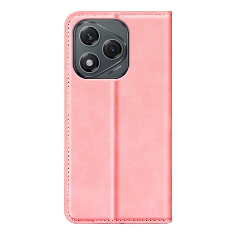 For Honor 400 Lite Global Retro-skin Magnetic Suction Leather Phone Case