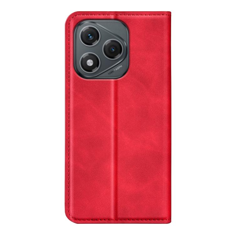 For Honor 400 Lite Global Retro-skin Magnetic Suction Leather Phone Case