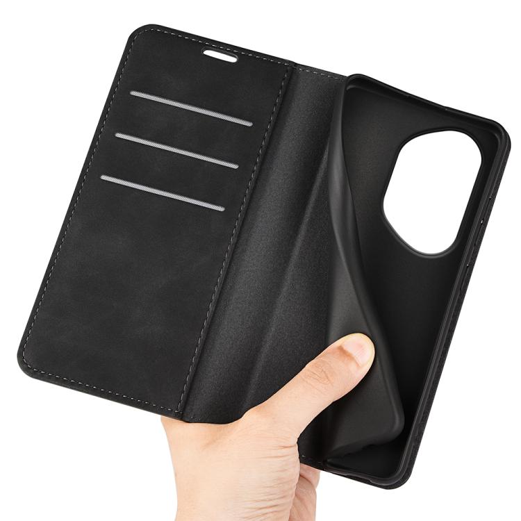 For Honor 400 Pro Global 160.8mm Retro-skin Magnetic Suction Leather Phone Case