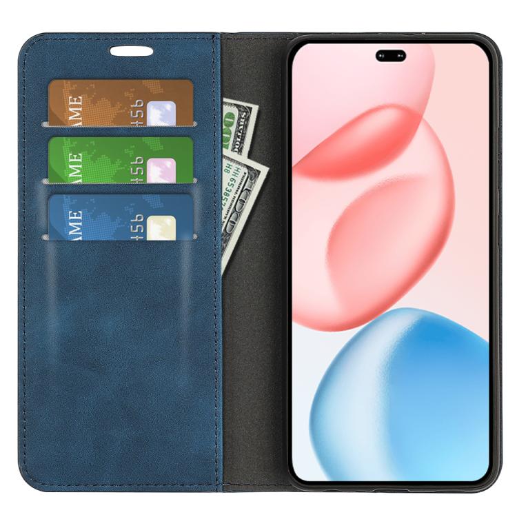 For Honor 400 Pro Global 160.8mm Retro-skin Magnetic Suction Leather Phone Case