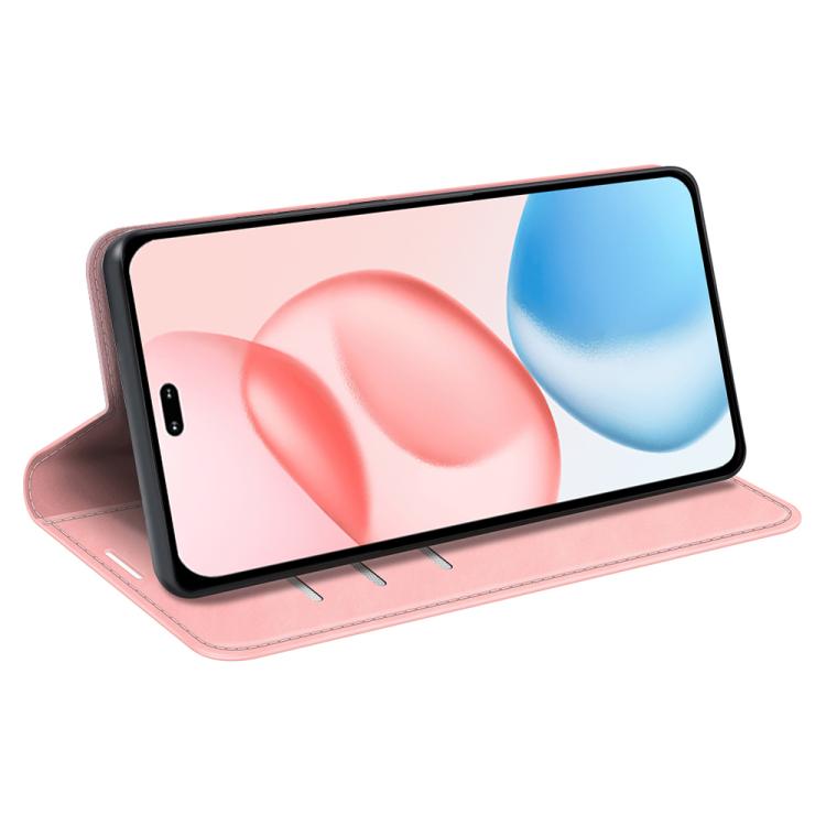 For Honor 400 Pro Global 160.8mm Retro-skin Magnetic Suction Leather Phone Case