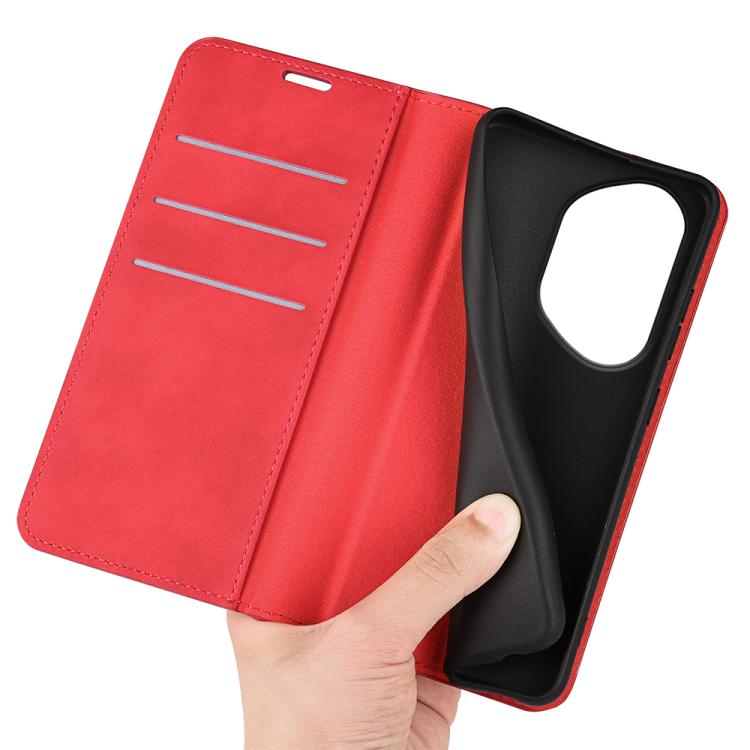 For Honor 400 Pro Global 160.8mm Retro-skin Magnetic Suction Leather Phone Case