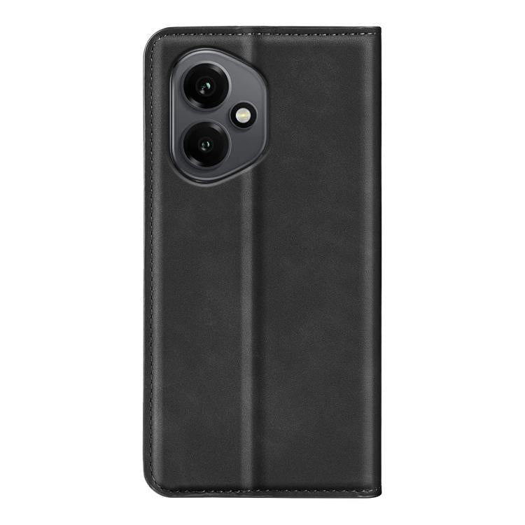 For Honor 400 Global 156.5mm Retro-skin Magnetic Suction Leather Phone Case