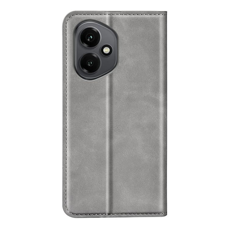 For Honor 400 Global 156.5mm Retro-skin Magnetic Suction Leather Phone Case