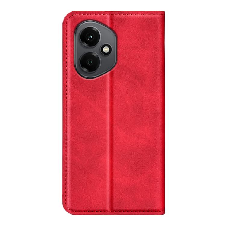 For Honor 400 Global 156.5mm Retro-skin Magnetic Suction Leather Phone Case