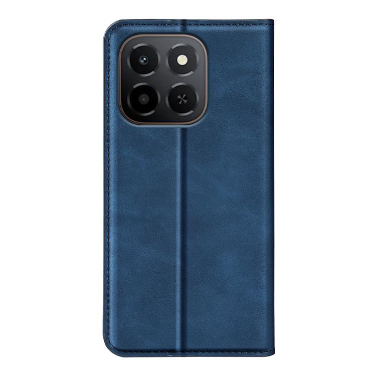 For Honor X6c Retro-skin Magnetic Suction Leather Phone Case