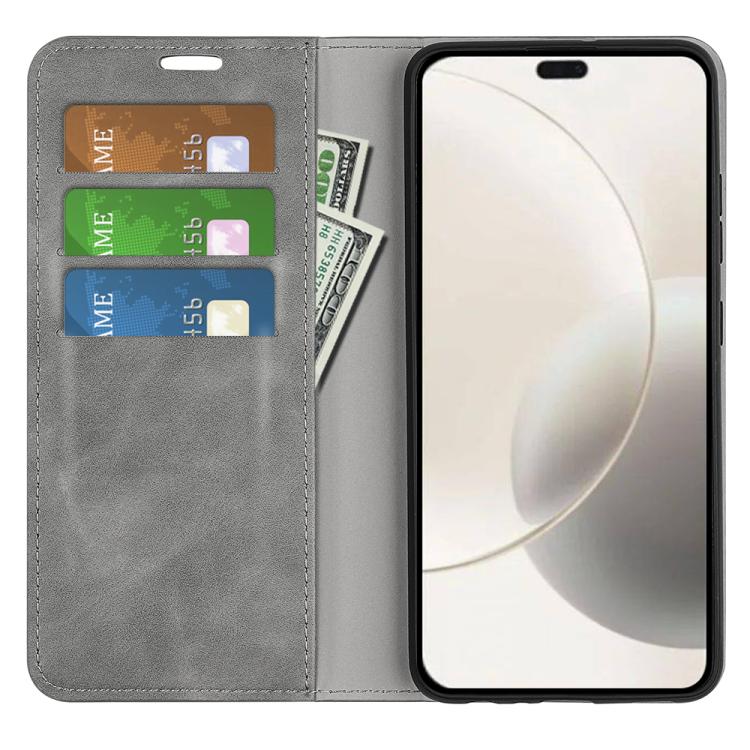 For Honor 400 Smart Retro-skin Magnetic Suction Leather Phone Case