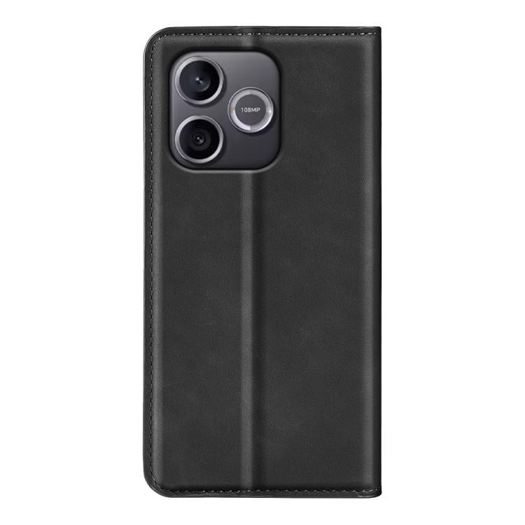 For Honor 600 Lite Global Retro-skin Magnetic Suction Leather Phone Case