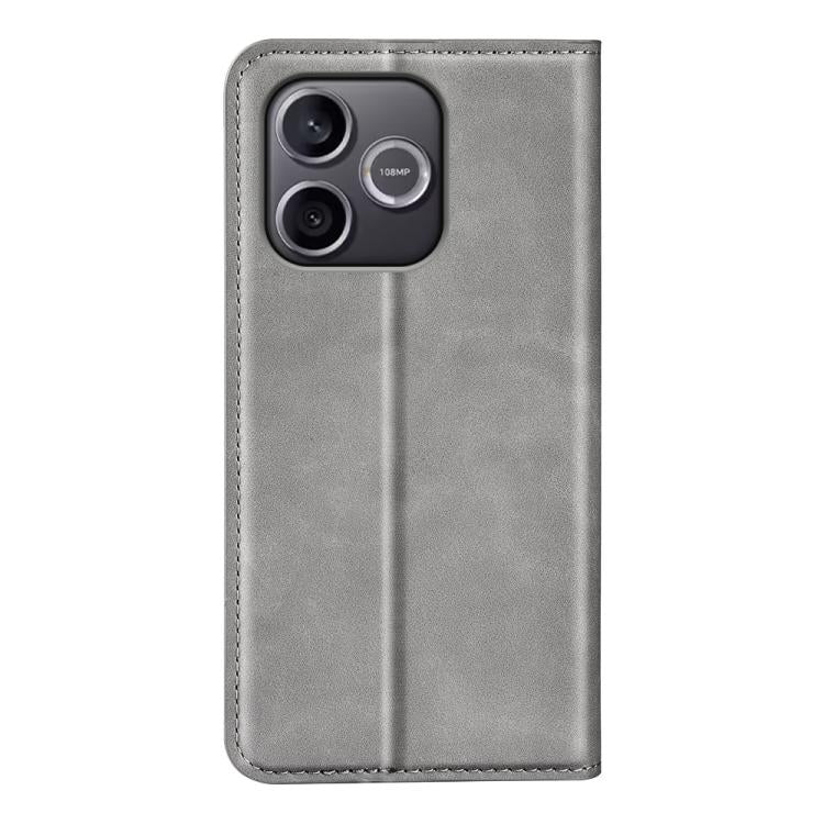 For Honor 600 Lite Global Retro-skin Magnetic Suction Leather Phone Case