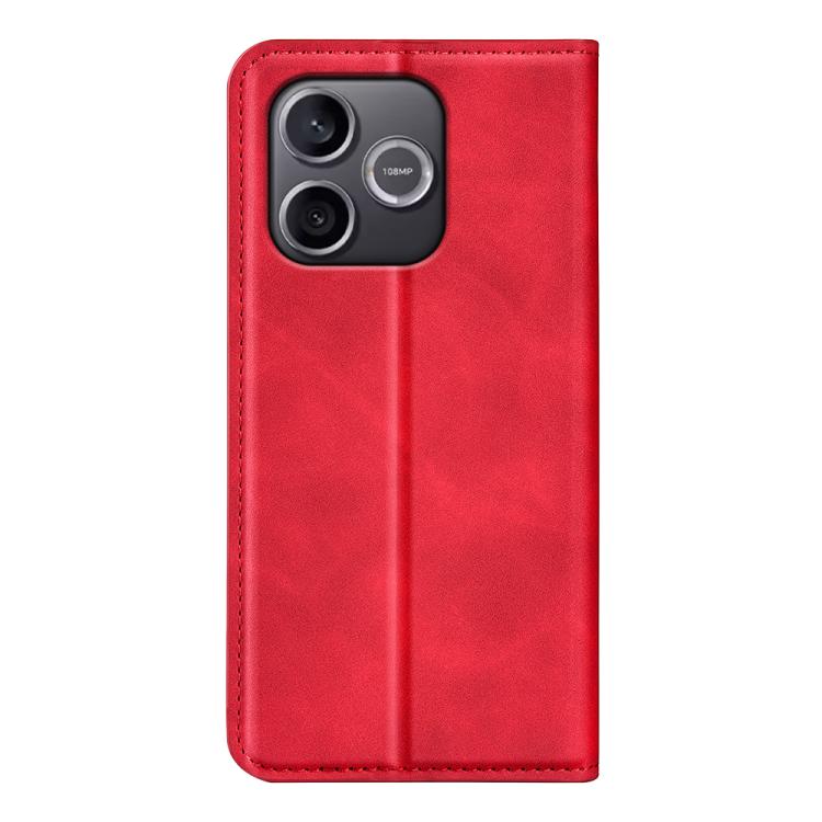For Honor 600 Lite Global Retro-skin Magnetic Suction Leather Phone Case