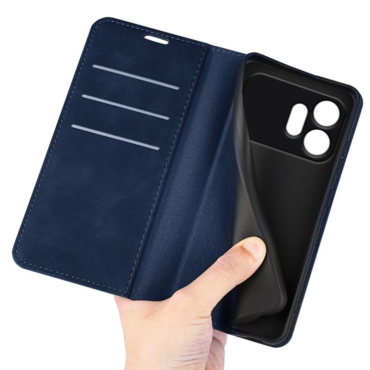 For Honor 600 / 600 Pro Global Retro-skin Magnetic Suction Leather Phone Case