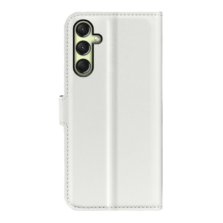 For Samsung Galaxy A16 5G Litchi Texture Horizontal Flip Leather Phone Case with Holder