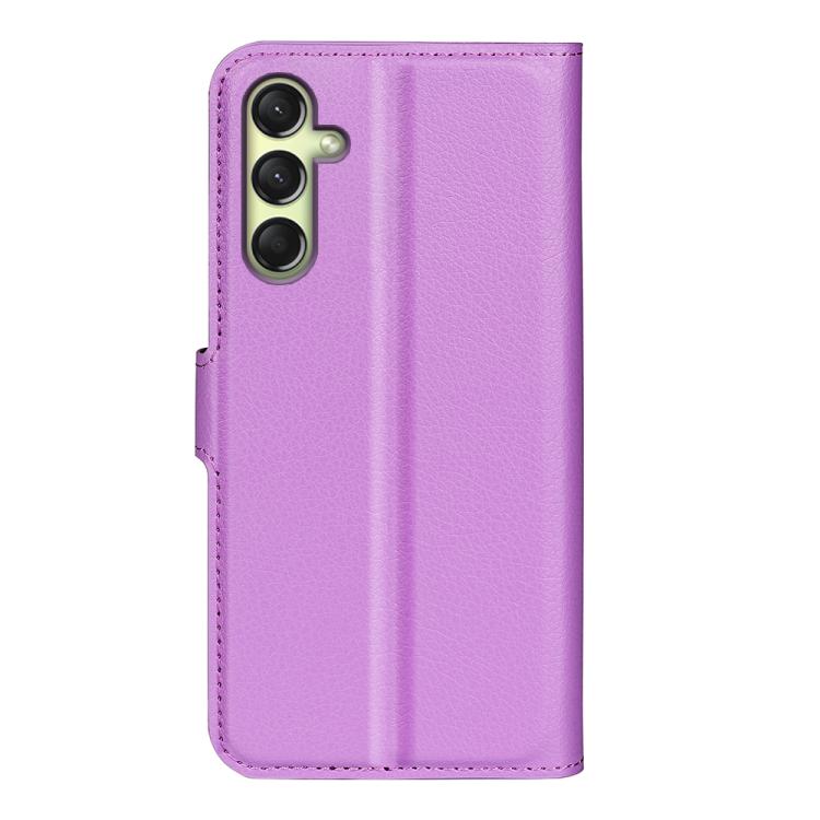 For Samsung Galaxy A16 5G Litchi Texture Horizontal Flip Leather Phone Case with Holder