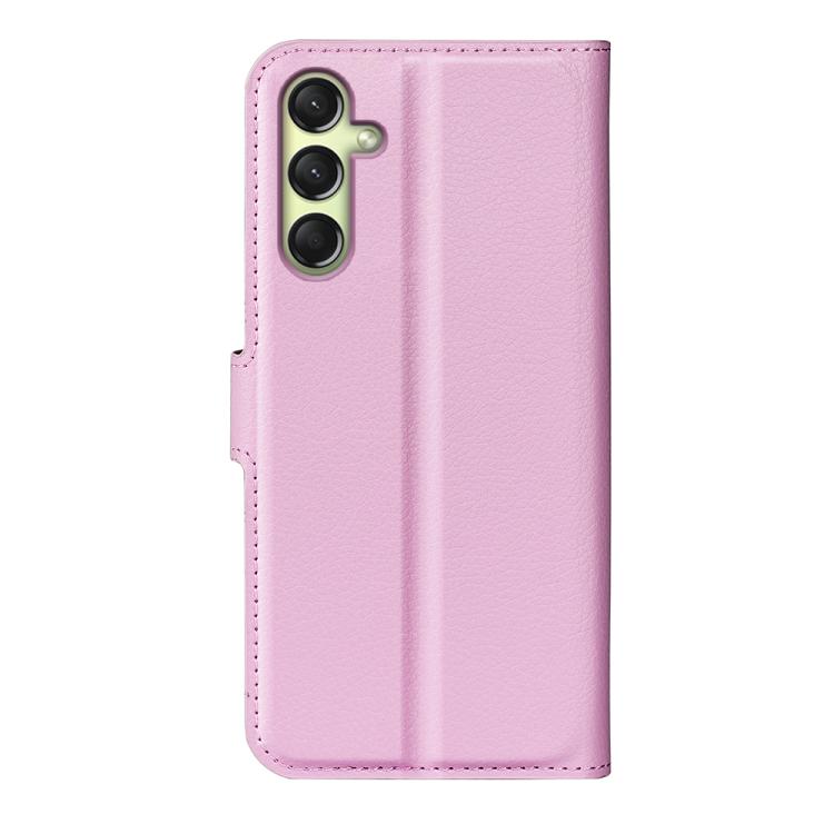 For Samsung Galaxy A16 5G Litchi Texture Horizontal Flip Leather Phone Case with Holder