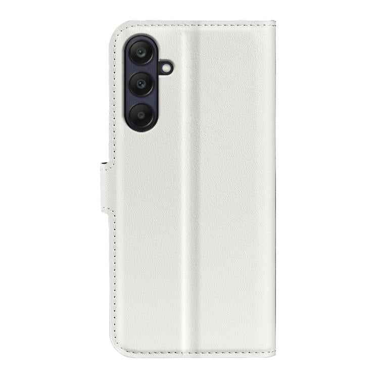 For Samsung Galaxy A26 5G Litchi Texture Horizontal Flip Leather Phone Case with Holder