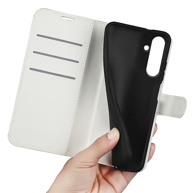 For Samsung Galaxy A26 5G Litchi Texture Horizontal Flip Leather Phone Case with Holder