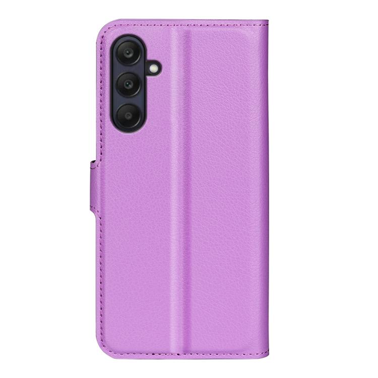 For Samsung Galaxy A26 5G Litchi Texture Horizontal Flip Leather Phone Case with Holder
