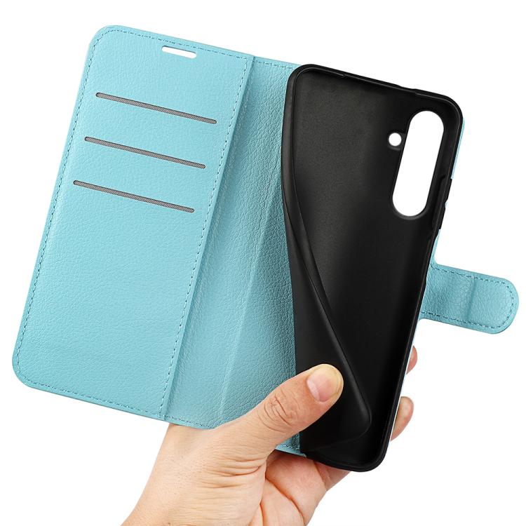 For Samsung Galaxy A26 5G Litchi Texture Horizontal Flip Leather Phone Case with Holder