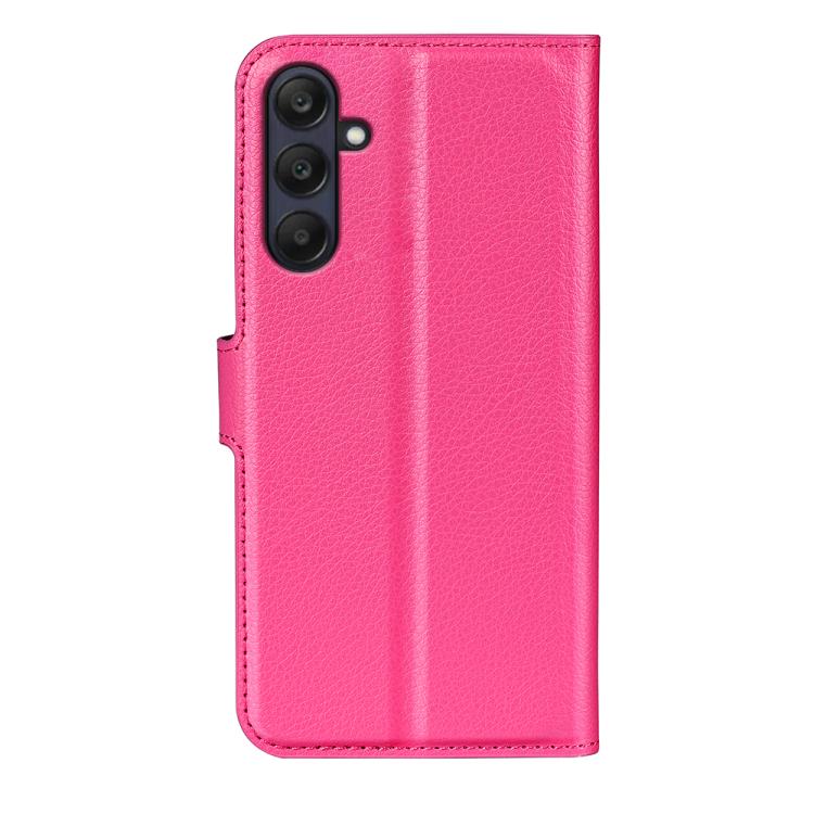 For Samsung Galaxy A26 5G Litchi Texture Horizontal Flip Leather Phone Case with Holder