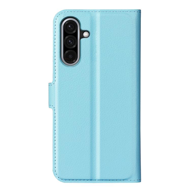 For Samsung Galaxy A36 Litchi Texture Horizontal Flip Leather Phone Case with Holder