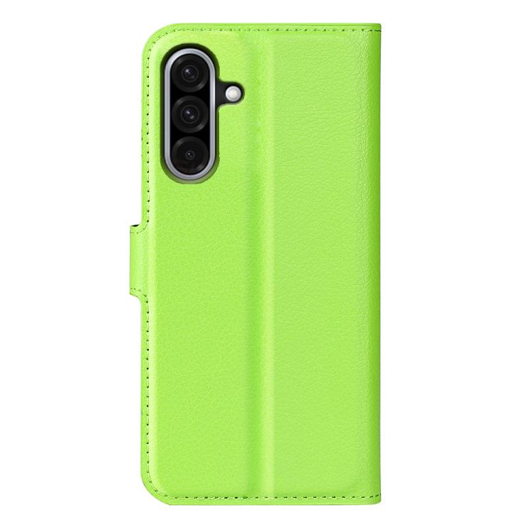 For Samsung Galaxy A36 Litchi Texture Horizontal Flip Leather Phone Case with Holder